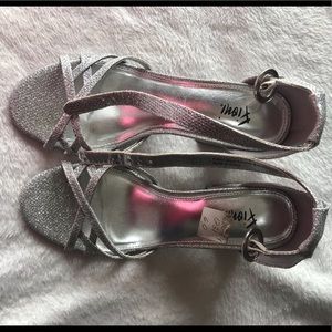 Gently Used Silver Shined Heels